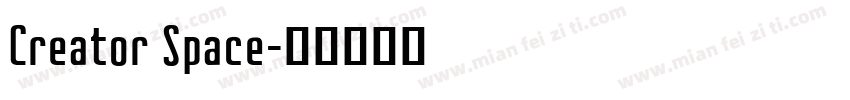 Creator Space字体转换